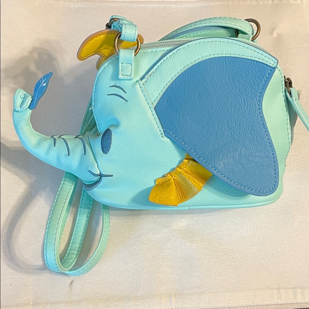 Disney Parks Passport Collection Dumbo Faux Leather Crossbody
